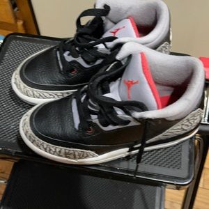 Kids black and red Jordan